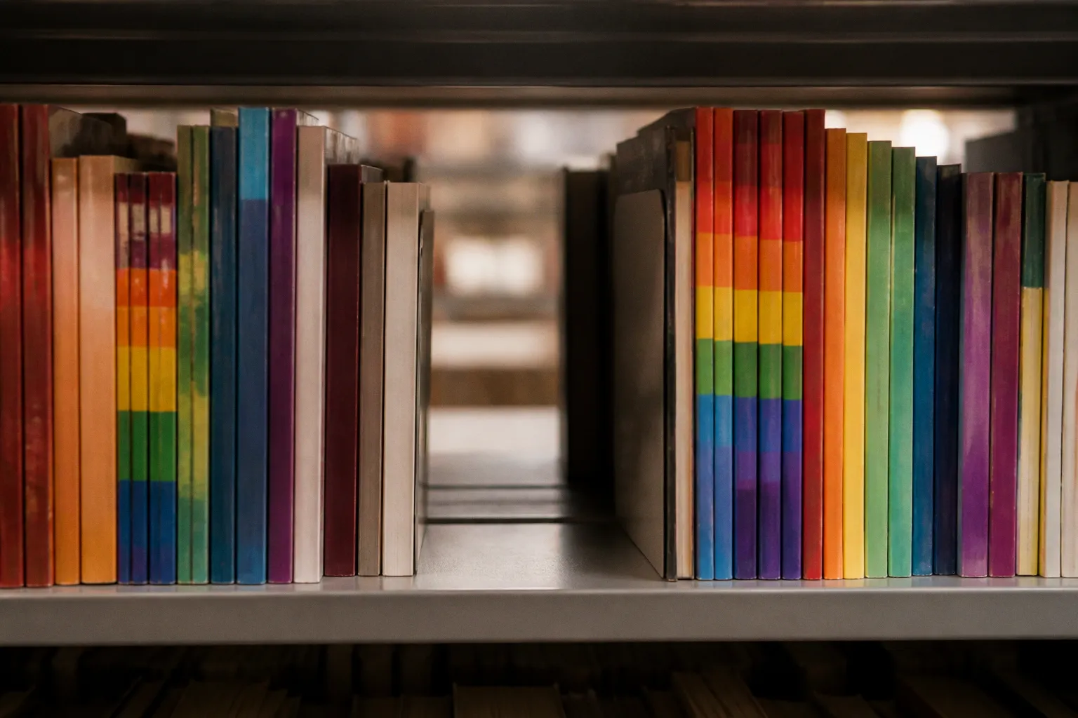Książki LGBT w bibliotece: droga od wniosku do półki