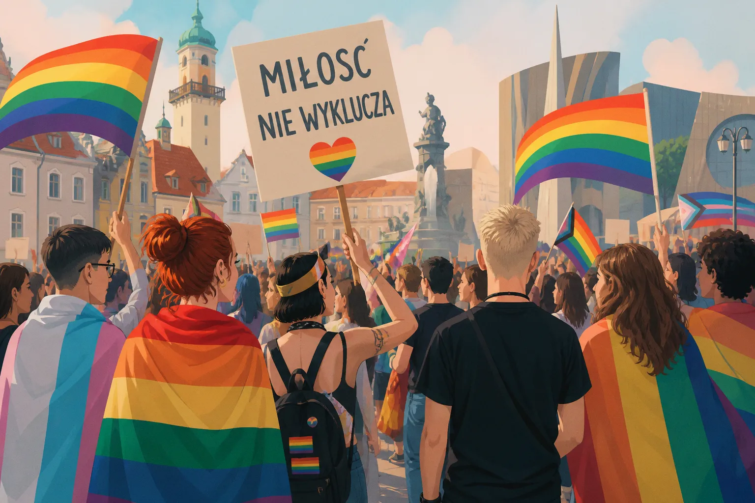 Pokojowy protest w Rzeszowie: sprzeciw wobec mowy nienawiści